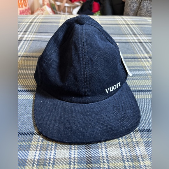 New Vuori Navy Performance cord Cap - Picture 1 of 7